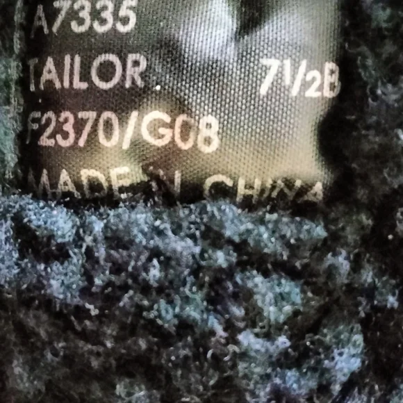 Coach Signature Patterned Black and Grey Tailor Hiking Boots Size 7.5 - Picture 11 of 12